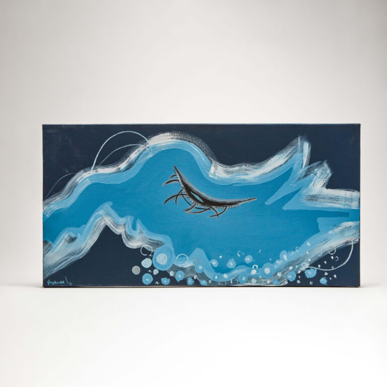 Quadro Baleia Azul