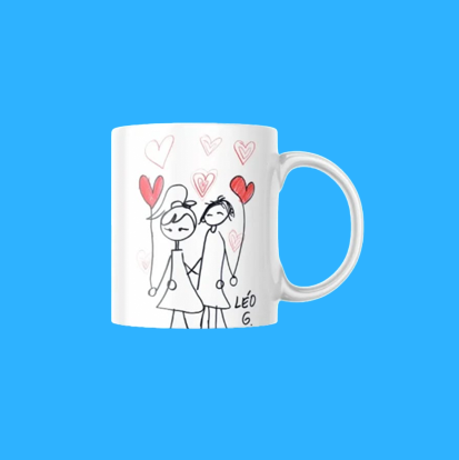 Caneca Casal Apaixonado